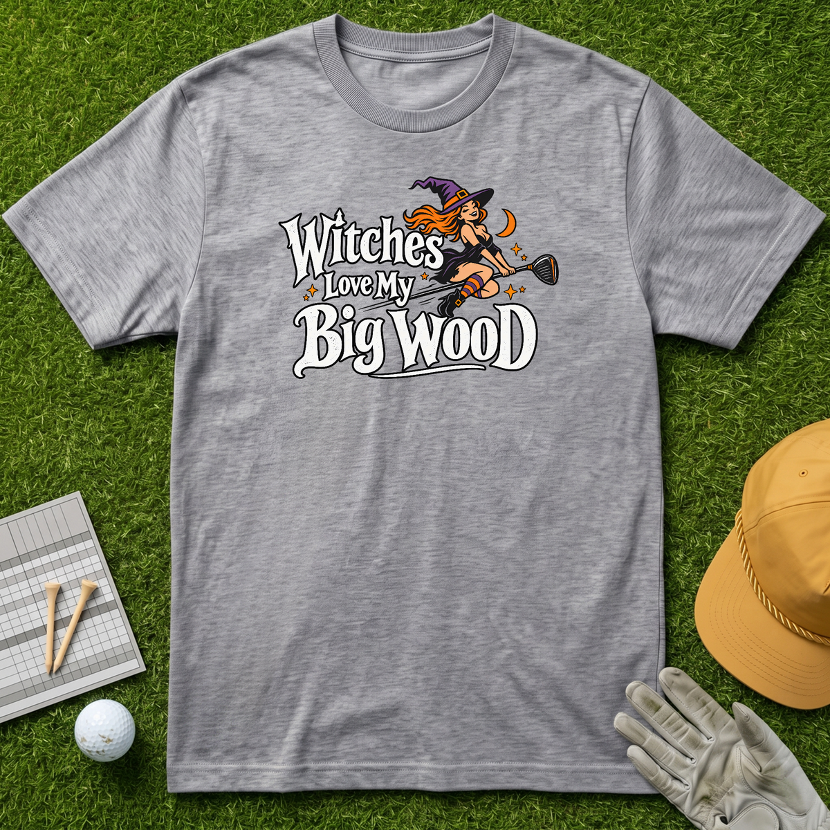 Witches Love My Big Wood - Sport Grey [BVS c4b2ba07-155f-49db-8a76-9c959a8cab8c:2]