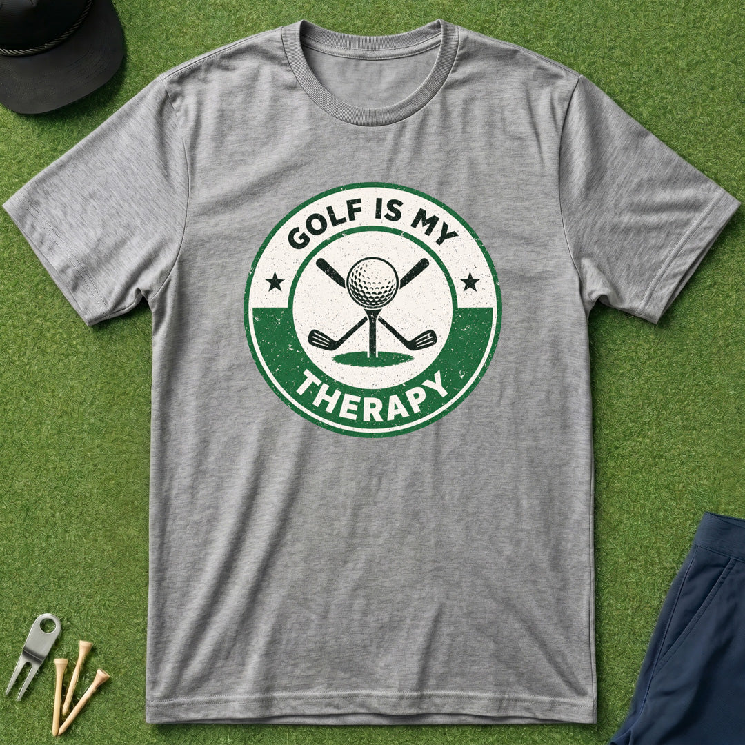 Golf is my Therapy - T-Shirt