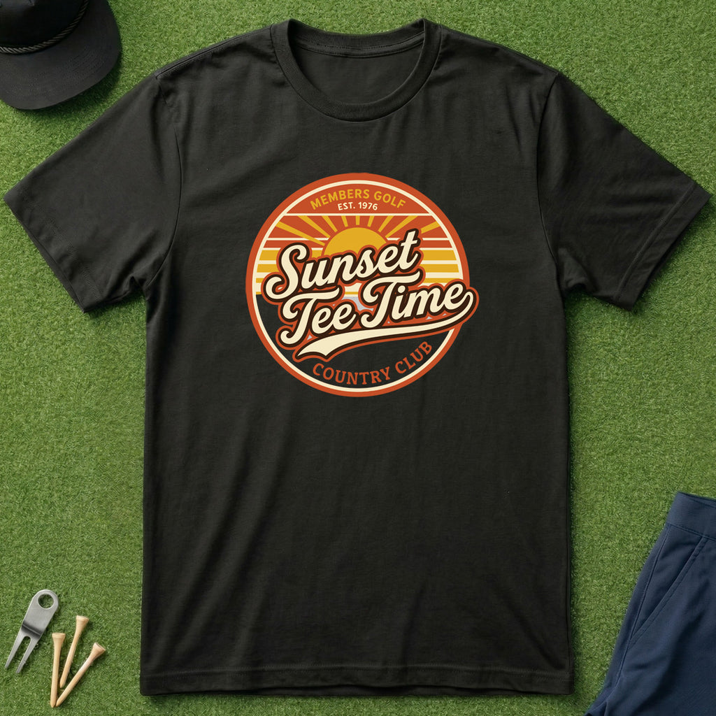 Sunset Tee Time - T-Shirt