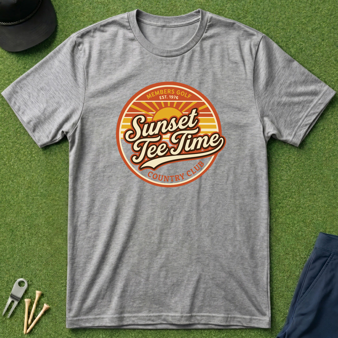 Sunset Tee Time - T-Shirt
