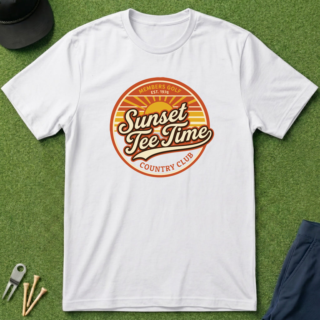 Sunset Tee Time - T-Shirt