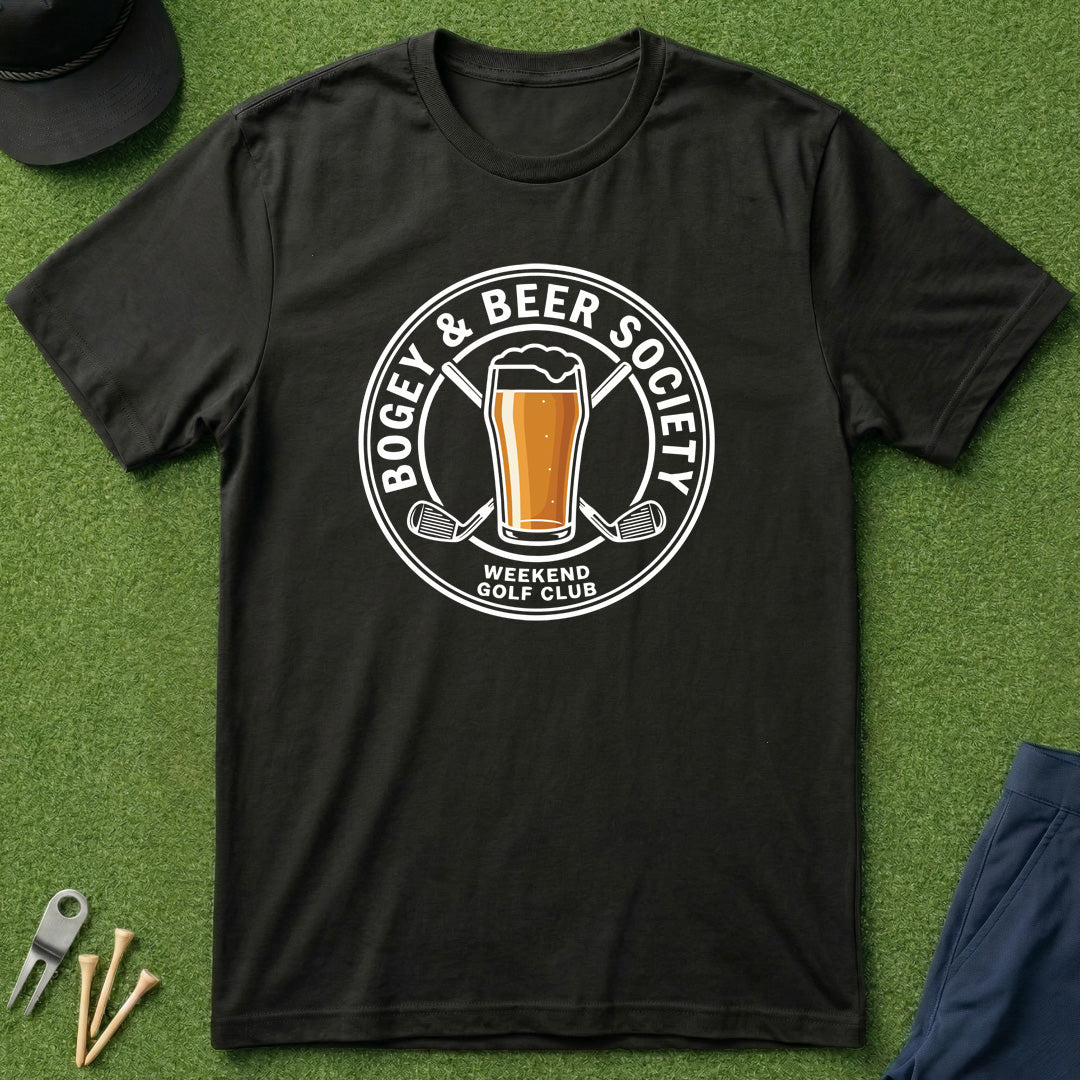 Bogey & Beer Society - T-Shirt