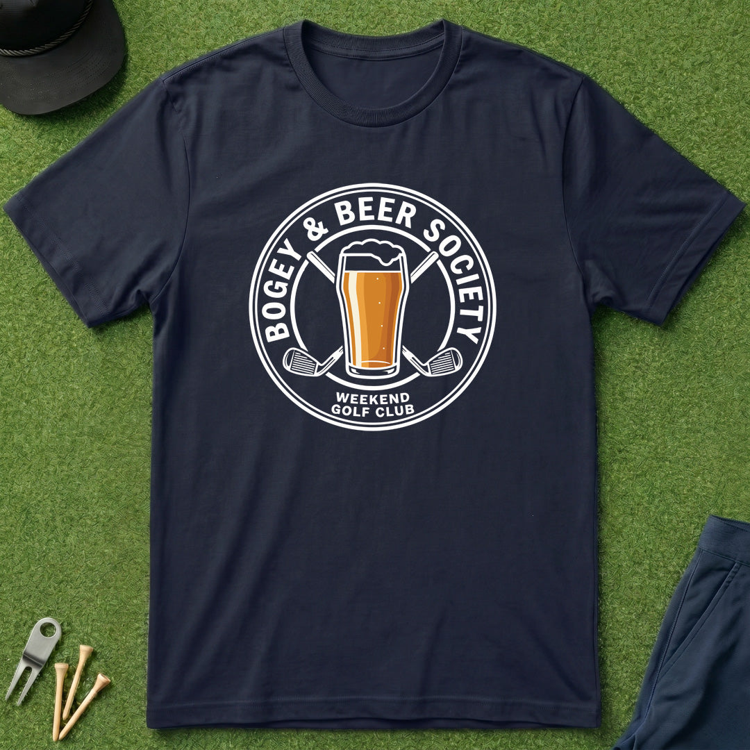 Bogey & Beer Society - T-Shirt