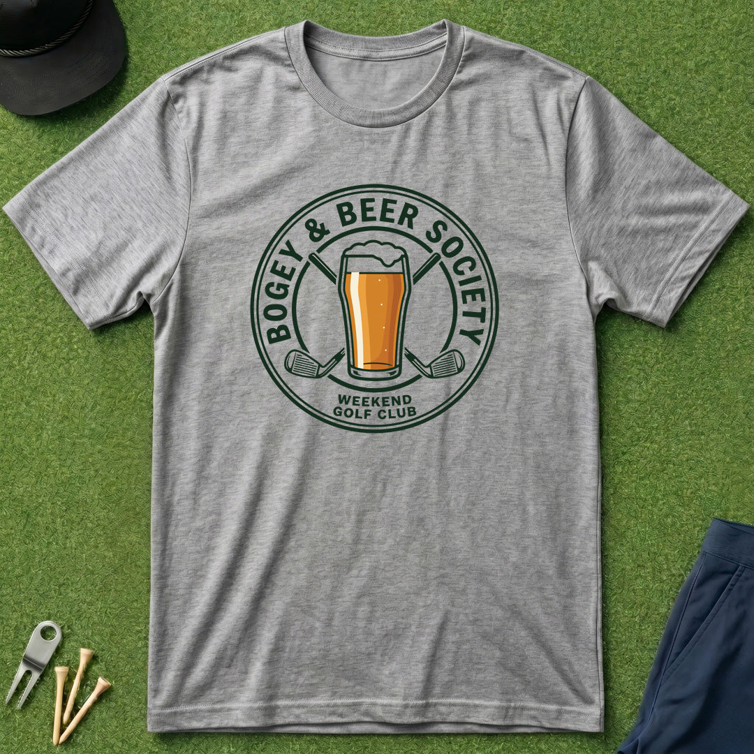 Bogey & Beer Society - T-Shirt
