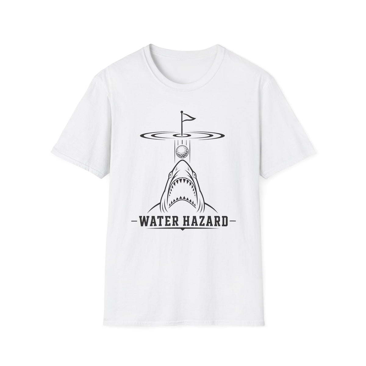 369-Water Hazard Shark-WHITE