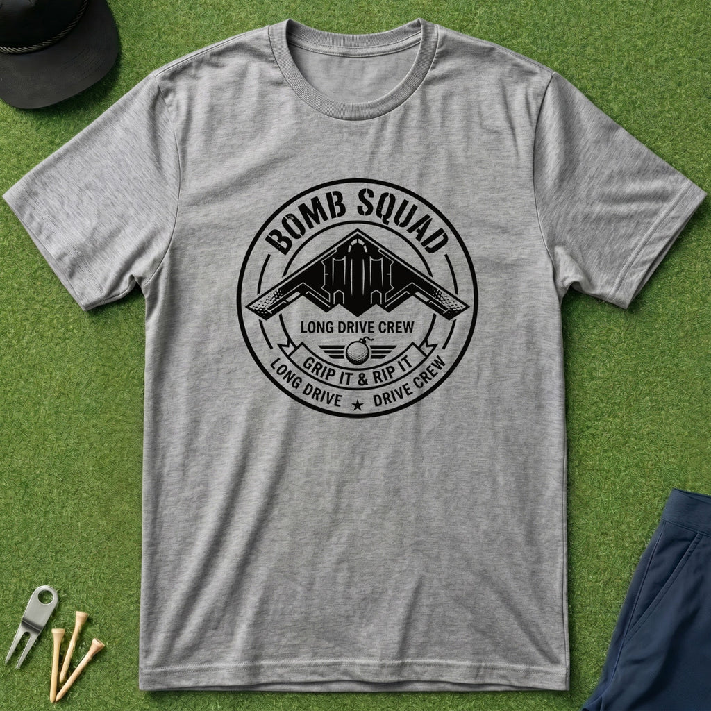 Bomb Squad, Long Drive Crew - T-Shirt