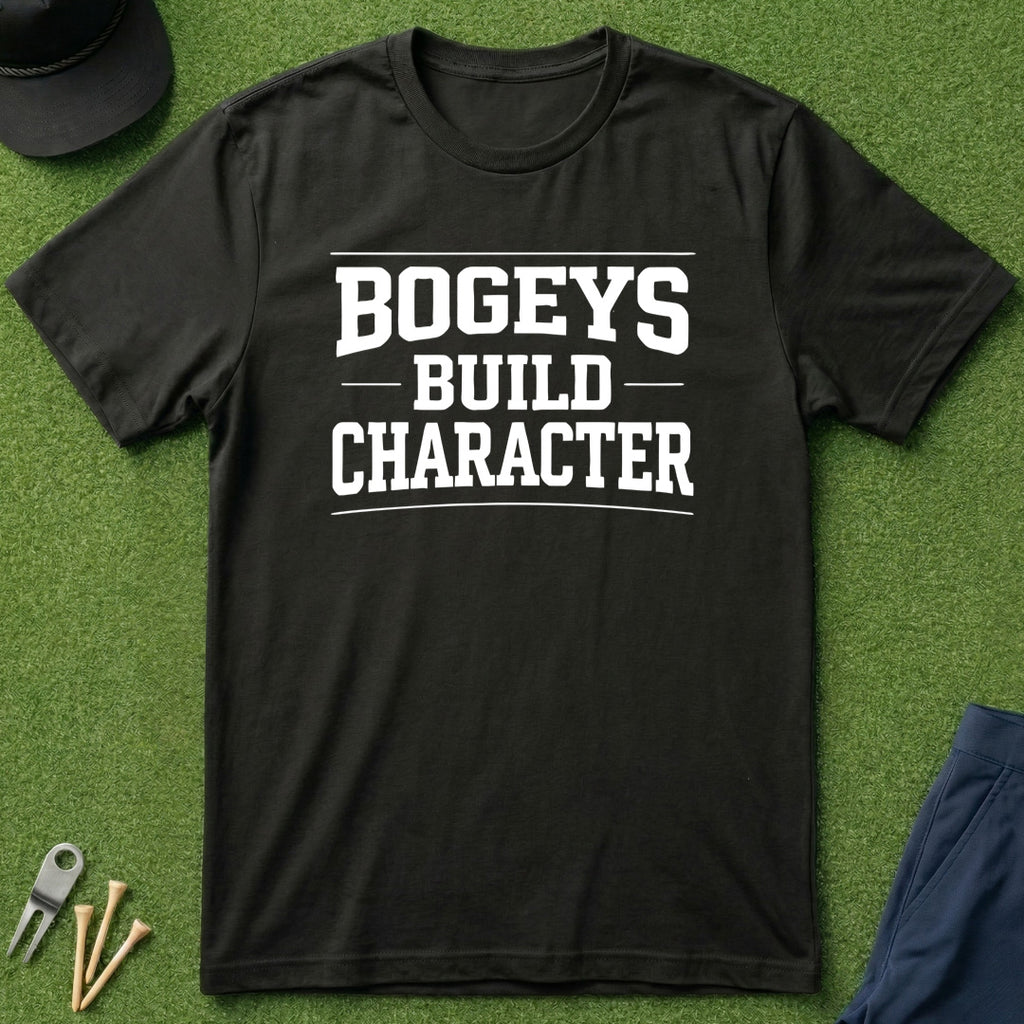 Bogey's Build Character - T-Shirt