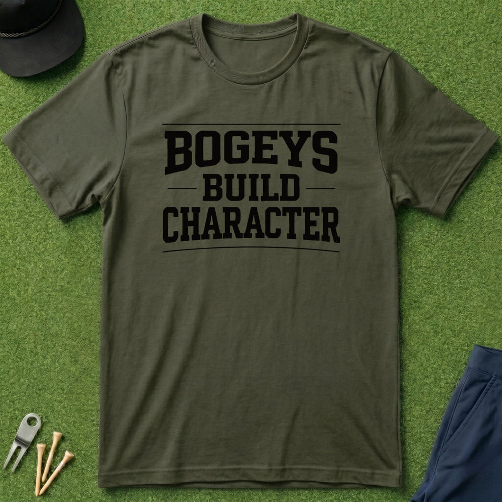 Bogey's Build Character - T-Shirt
