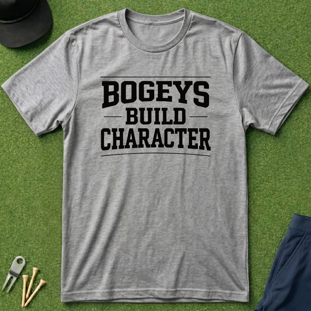 Bogey's Build Character - T-Shirt