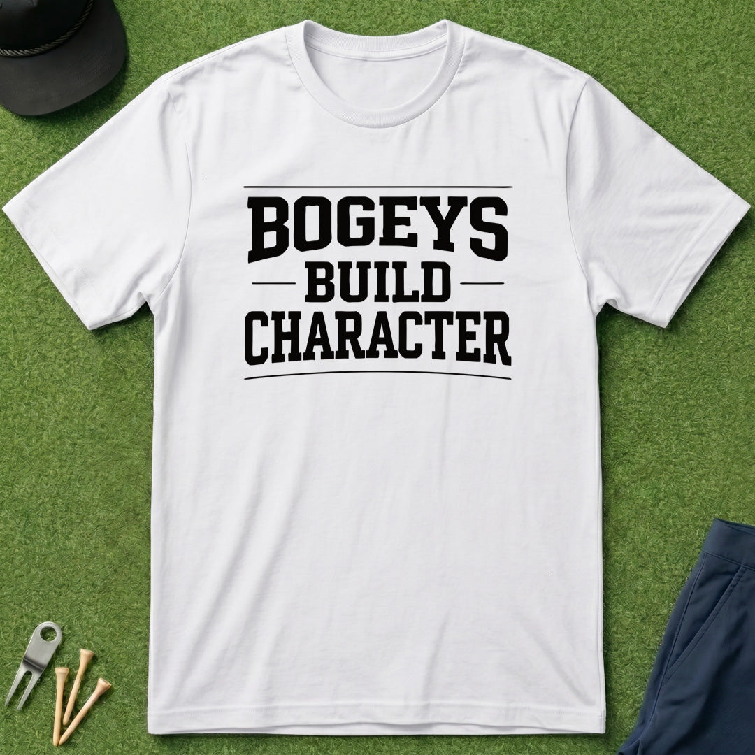 Bogey's Build Character - T-Shirt