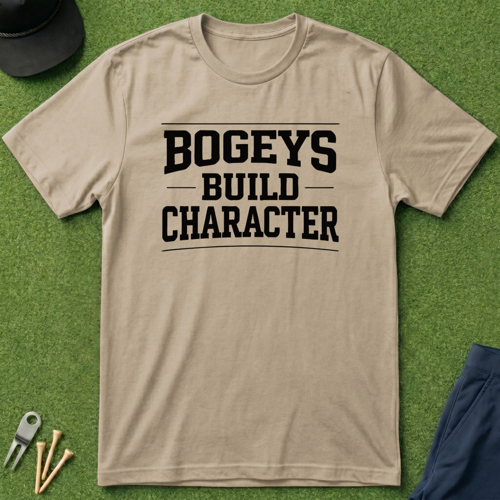 Bogey's Build Character - T-Shirt