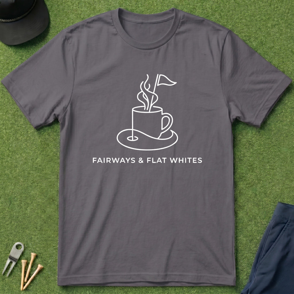 Fairways & Flat Whites - T-Shirt