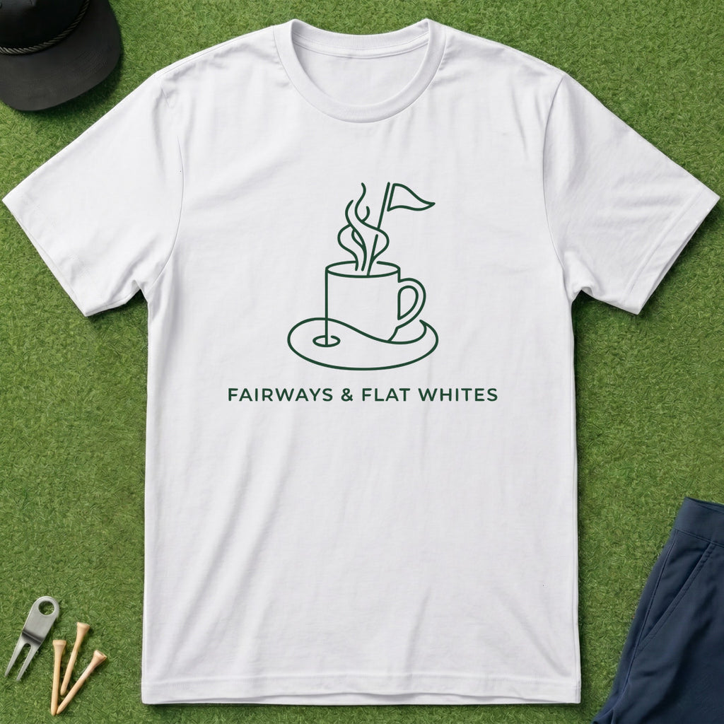 Fairways & Flat Whites - T-Shirt