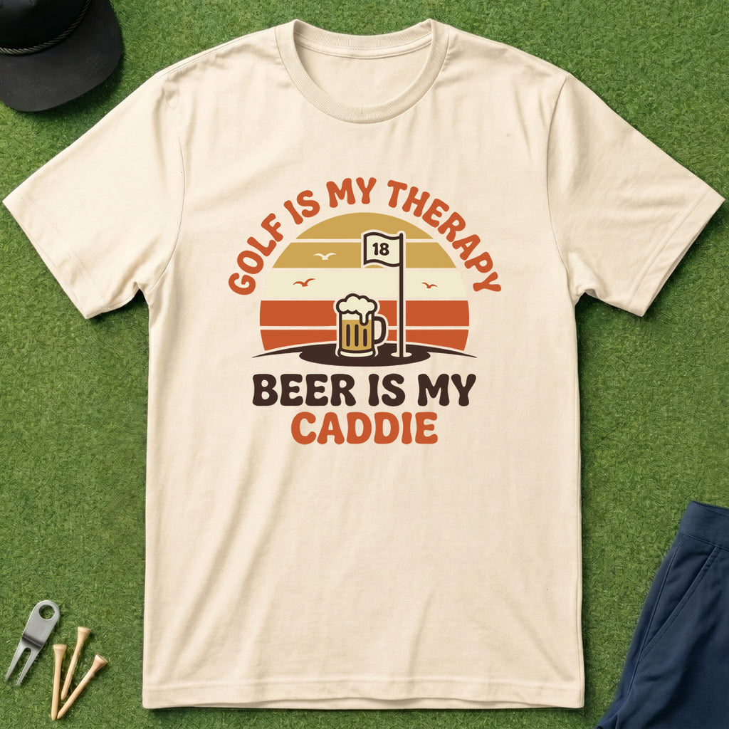 Golf is My Therapy - T-Shirt