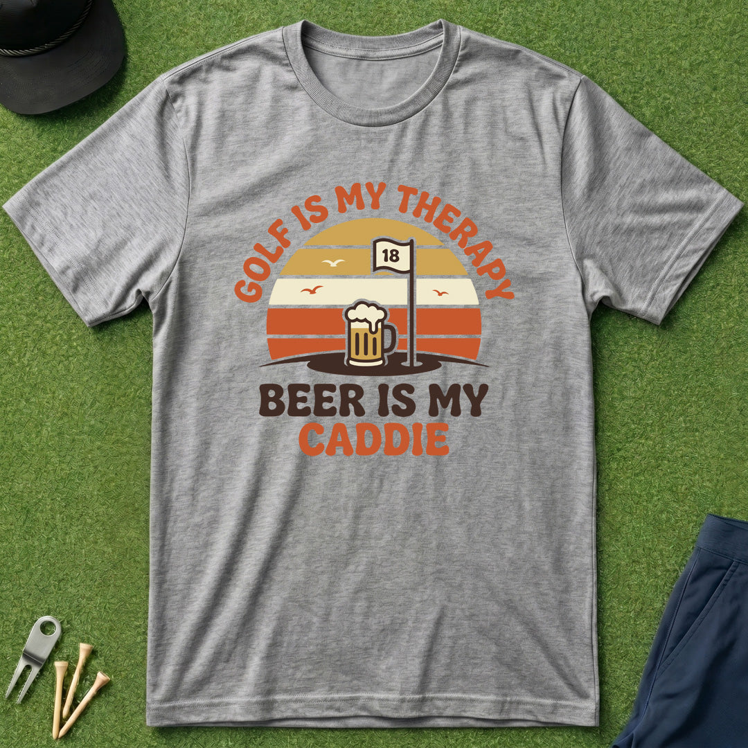Golf is My Therapy - T-Shirt