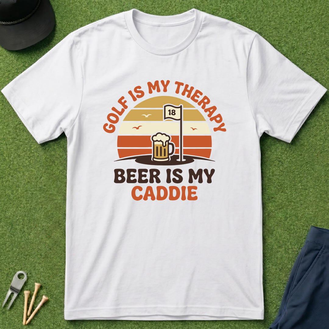 Golf is My Therapy - T-Shirt