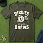 Birdies & Brews Golf Ball - T-Shirt