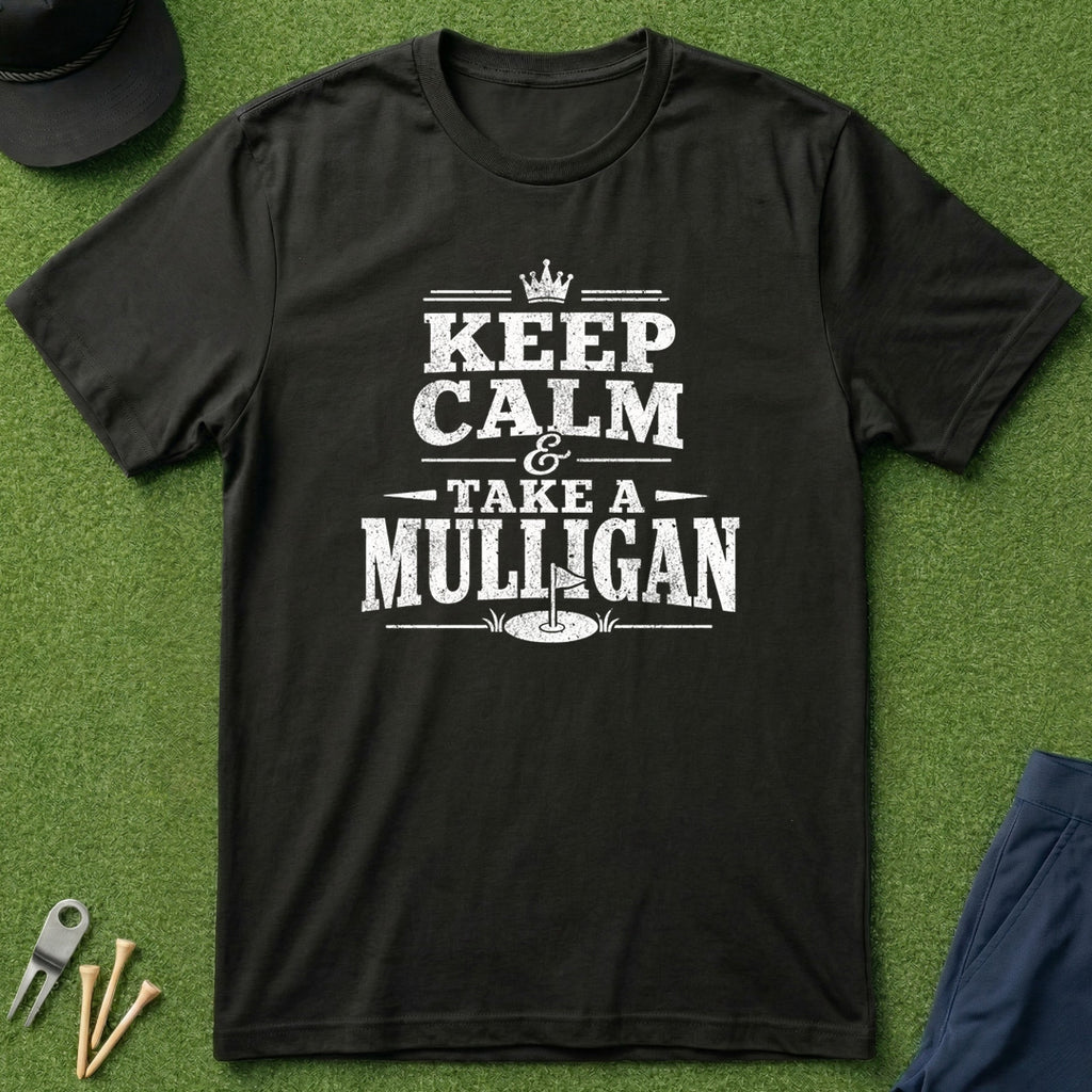 Keep Calm & Take A Mulligan - T-Shirt