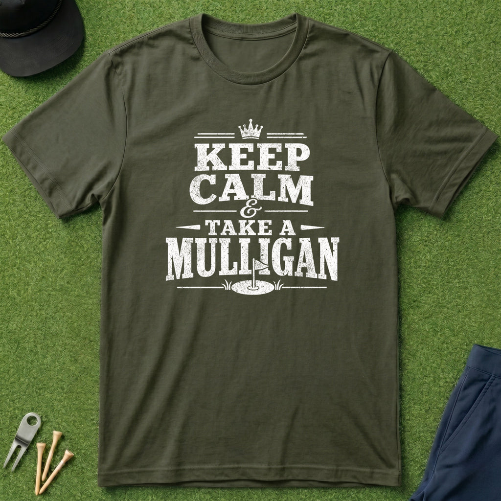 Keep Calm & Take A Mulligan - T-Shirt