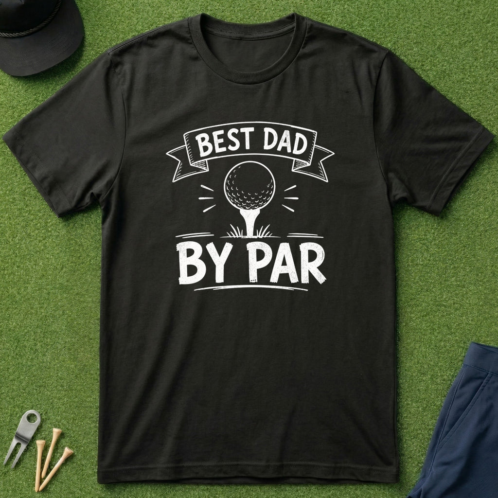 Best Dad By Par - T-Shirt