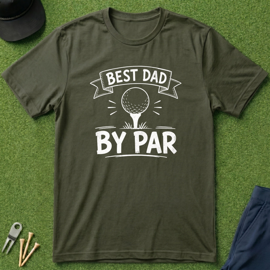 Best Dad By Par - T-Shirt