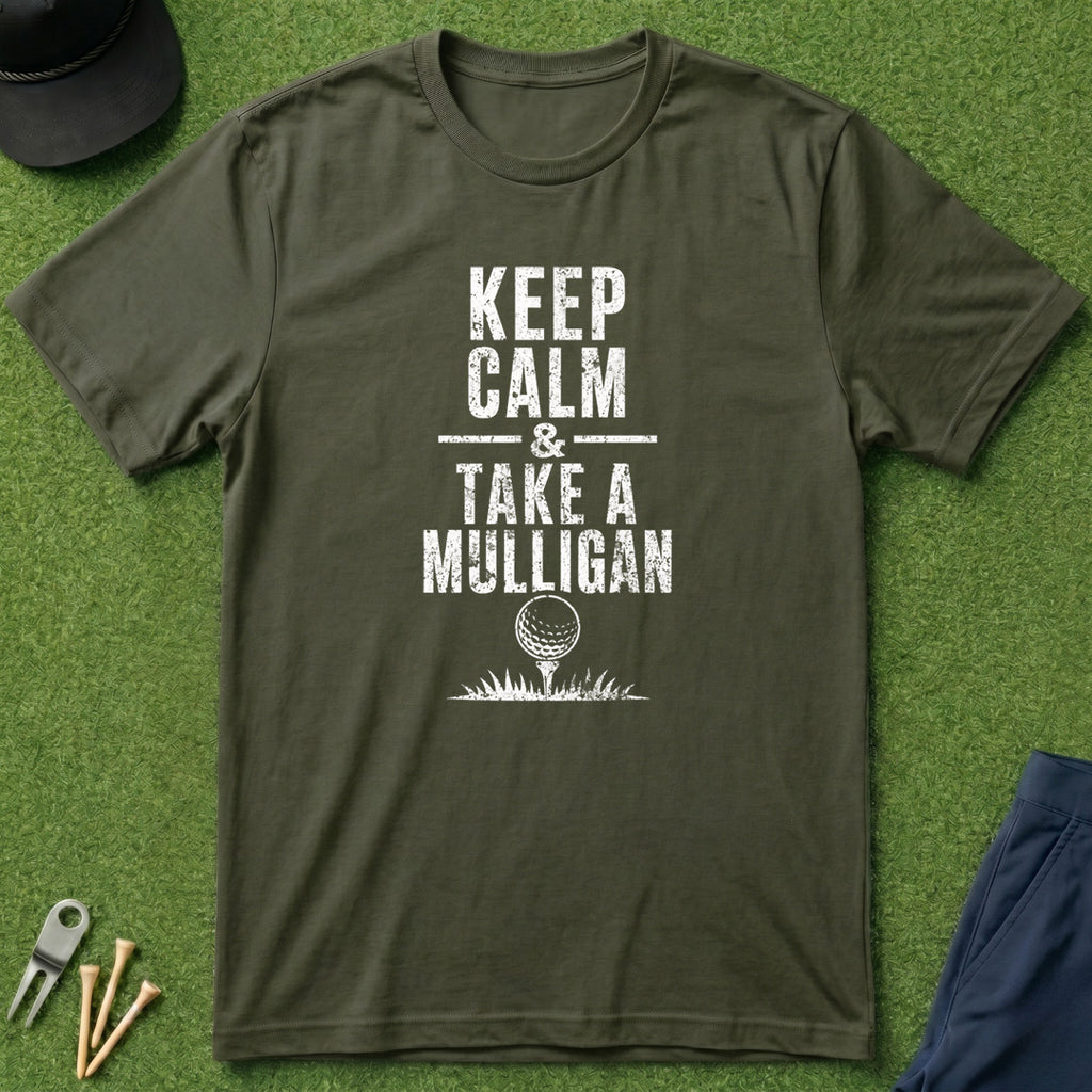 Keep Calm & Take a Mulligan - T-Shirt
