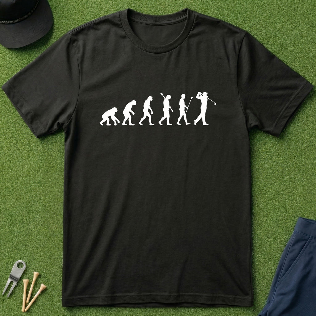 Golfer Evolution - T-Shirt