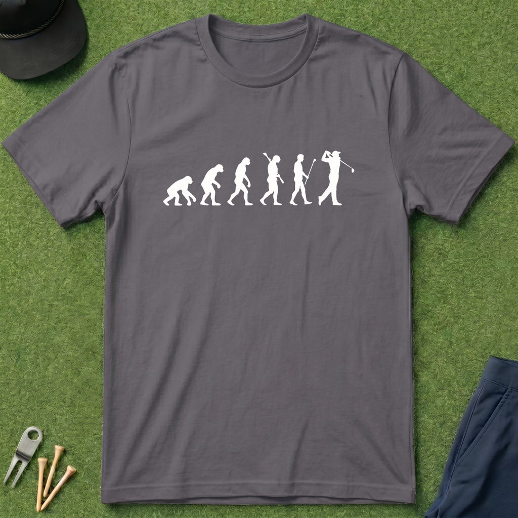 Golfer Evolution - T-Shirt