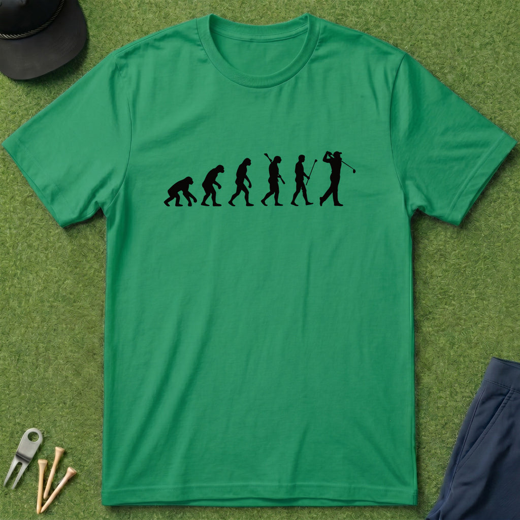 Golfer Evolution - T-Shirt