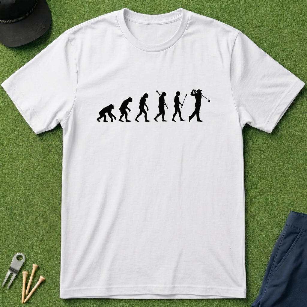 Golfer Evolution - T-Shirt