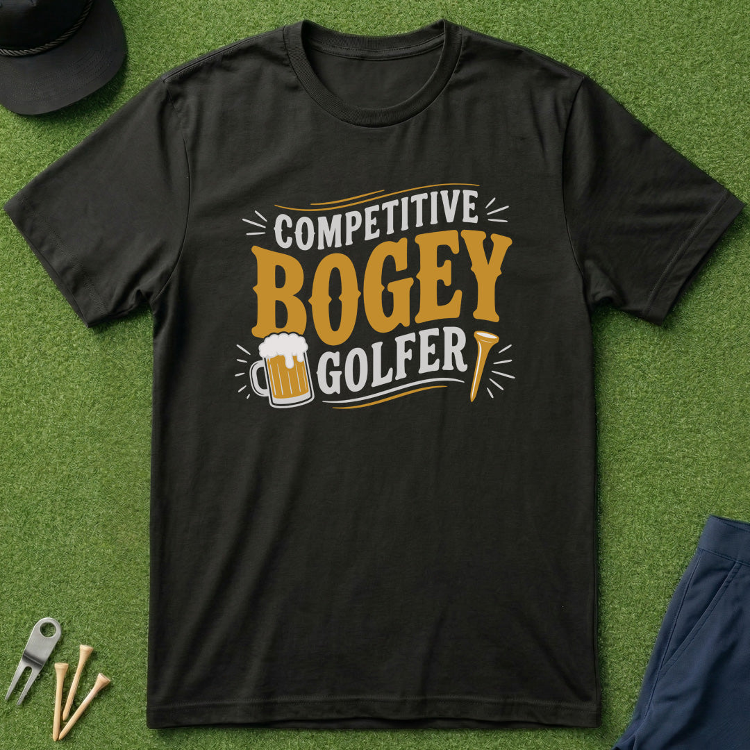 Competitive Bogey Golfer - T-Shirt