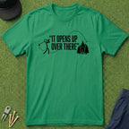 It Opens Up Over There - T-Shirt