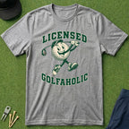 Licensed Golfaholic - T-Shirt