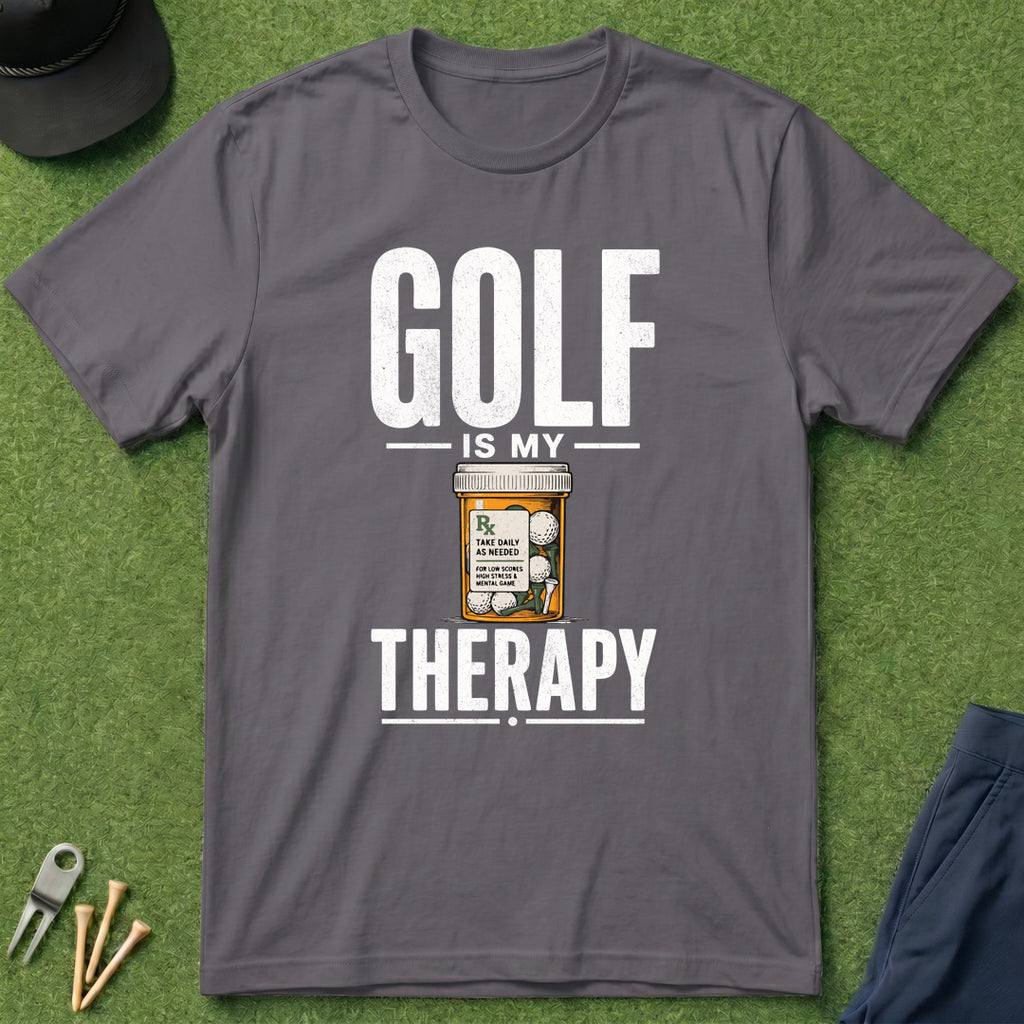 Golf Is My Therapy Rx - T-Shirt