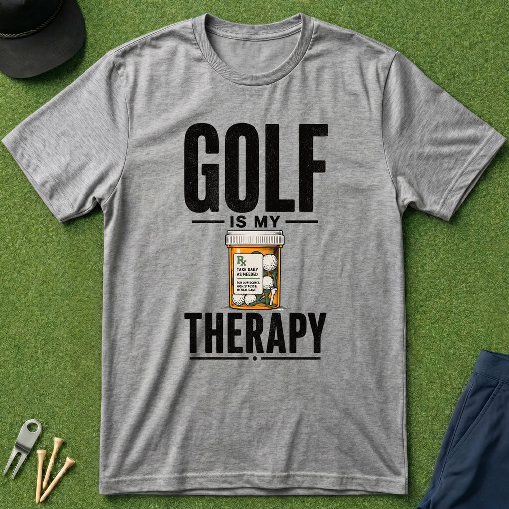 Golf Is My Therapy Rx - T-Shirt