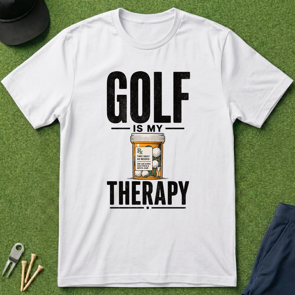 Golf Is My Therapy Rx - T-Shirt