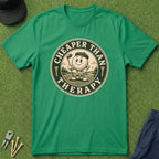 Golf Is My Therapy Badge - T-Shirt