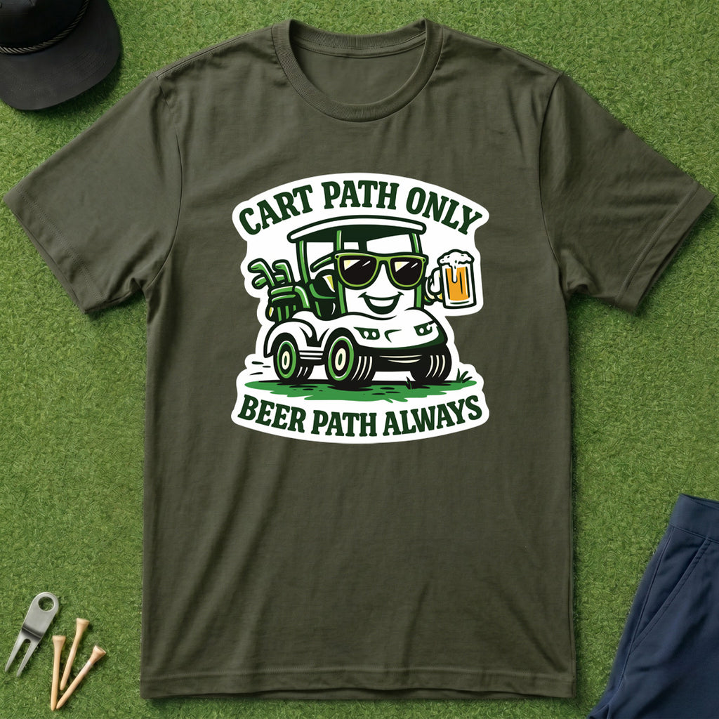 Cart Path Only Drink Path Always