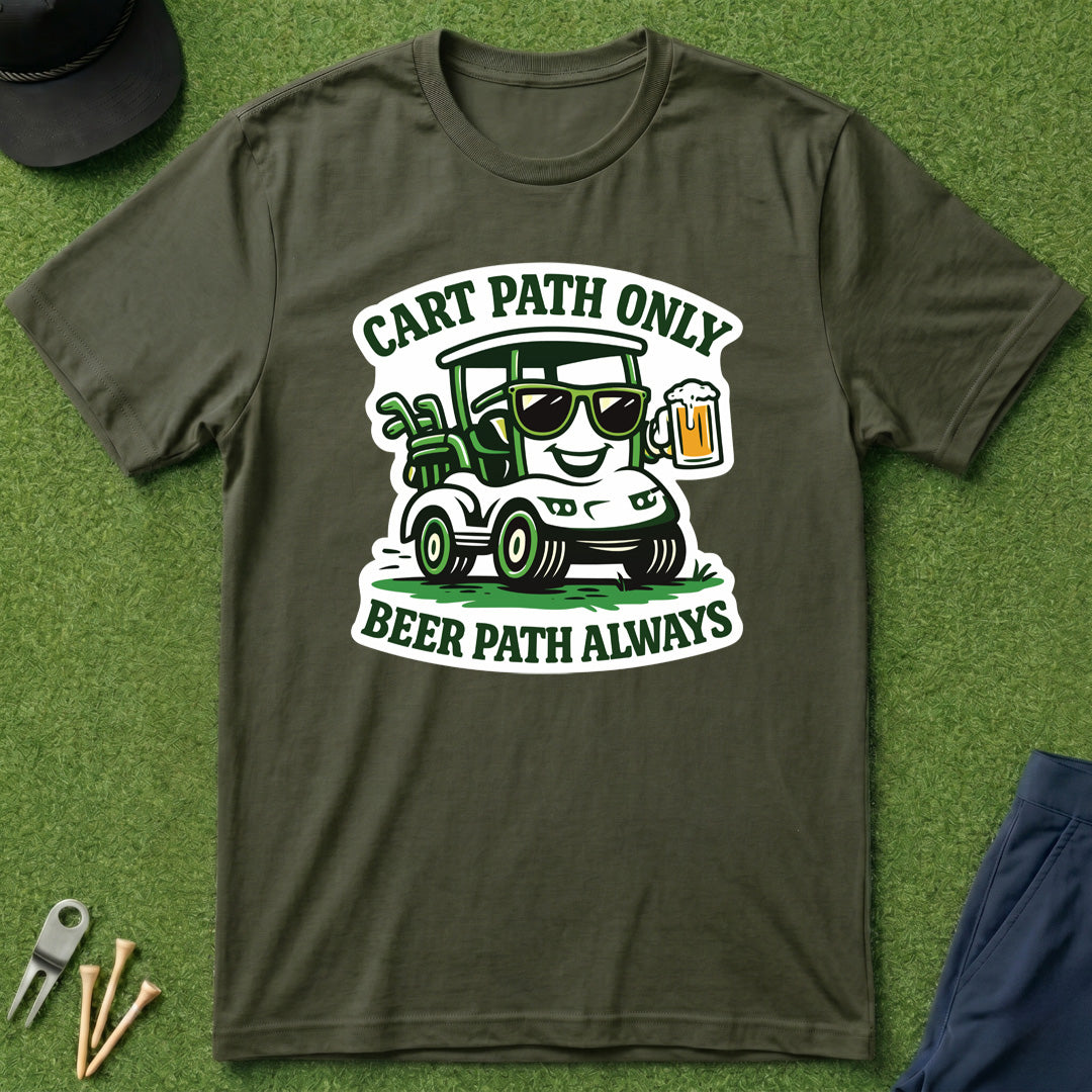 Cart Path Only Drink Path Always