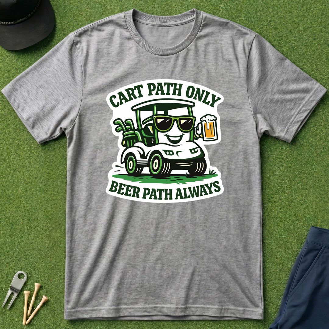 Cart Path Only Drink Path Always