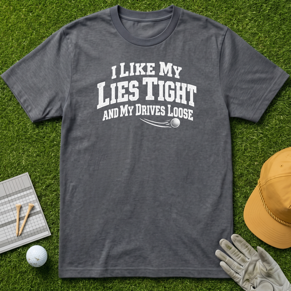 I Like My Lies Tight and My Drives Loose - Charcoal [BVS 44e4d44b-b945-4d43-80df-2c6bec82bef5:5]