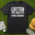 Caution May Practice Swing Randomly - Black [BVS 5c99ca1c-841f-4142-9666-2fb032effaf3:2]