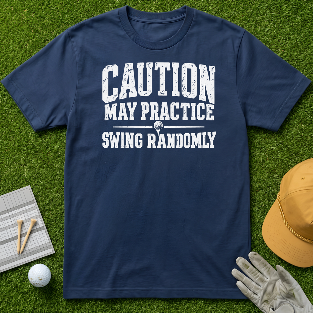 Caution May Practice Swing Randomly - Navy [BVS 5c99ca1c-841f-4142-9666-2fb032effaf3:1]