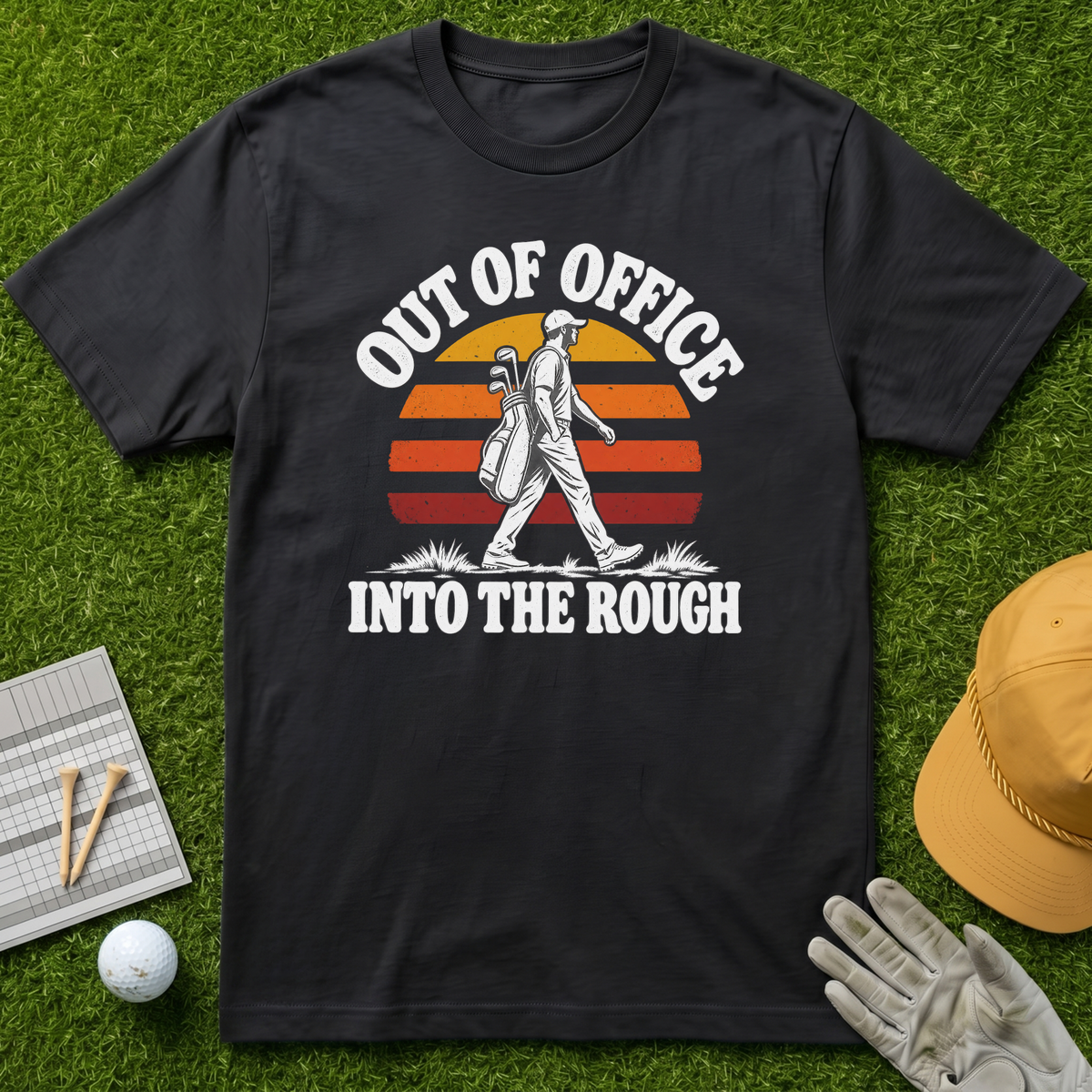 OUT OF OFFICE INTO THE ROUGH - Black [BVS 3f2b9008-9bfc-4e2b-90fb-74b47e50c091:4]