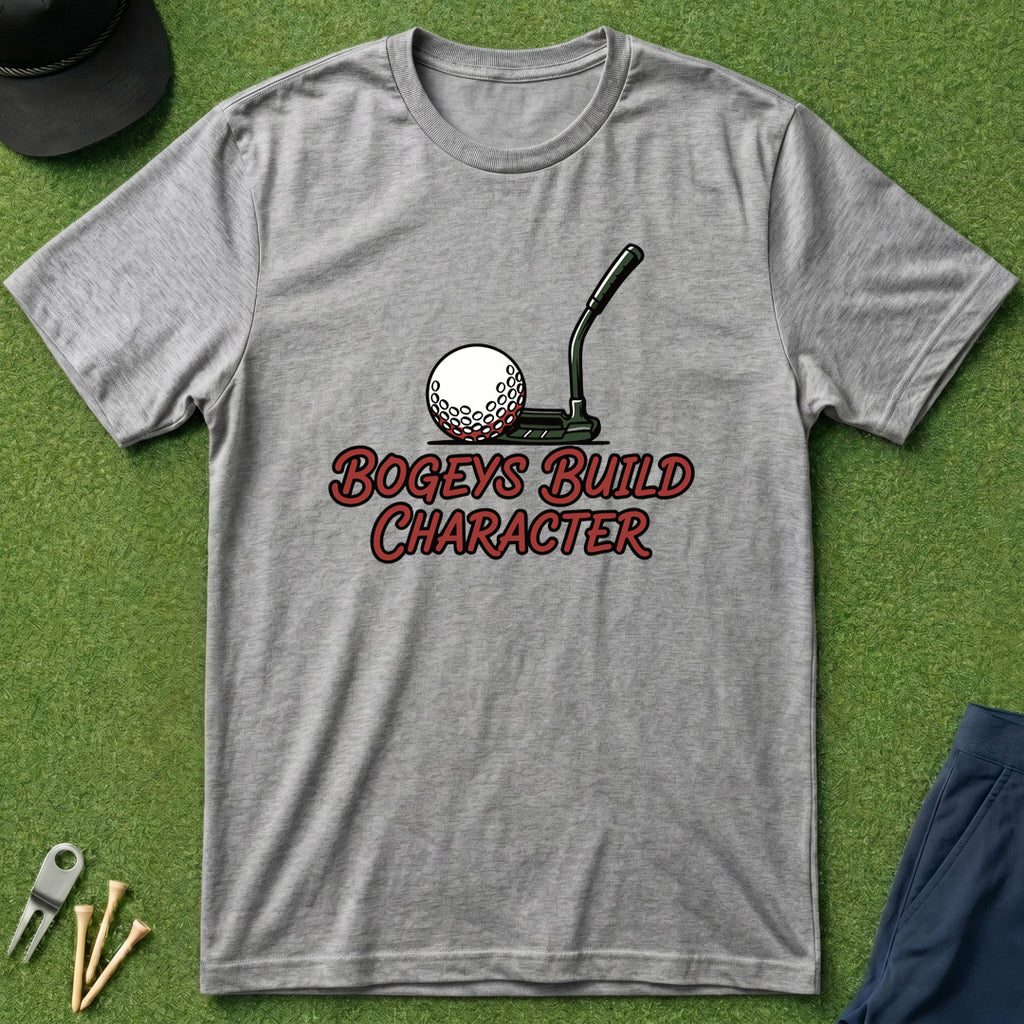 Bogey's Build Character - T-Shirt