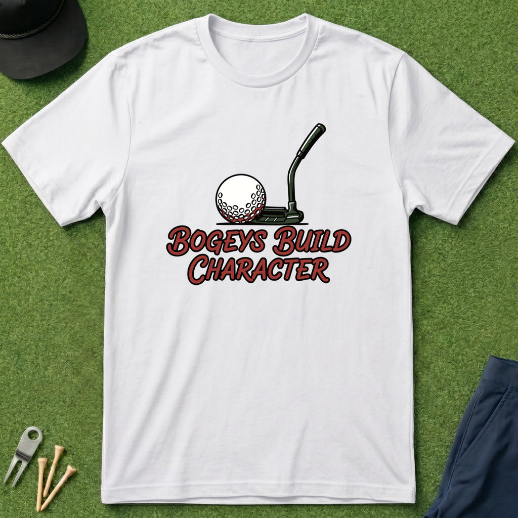 Bogey's Build Character - T-Shirt
