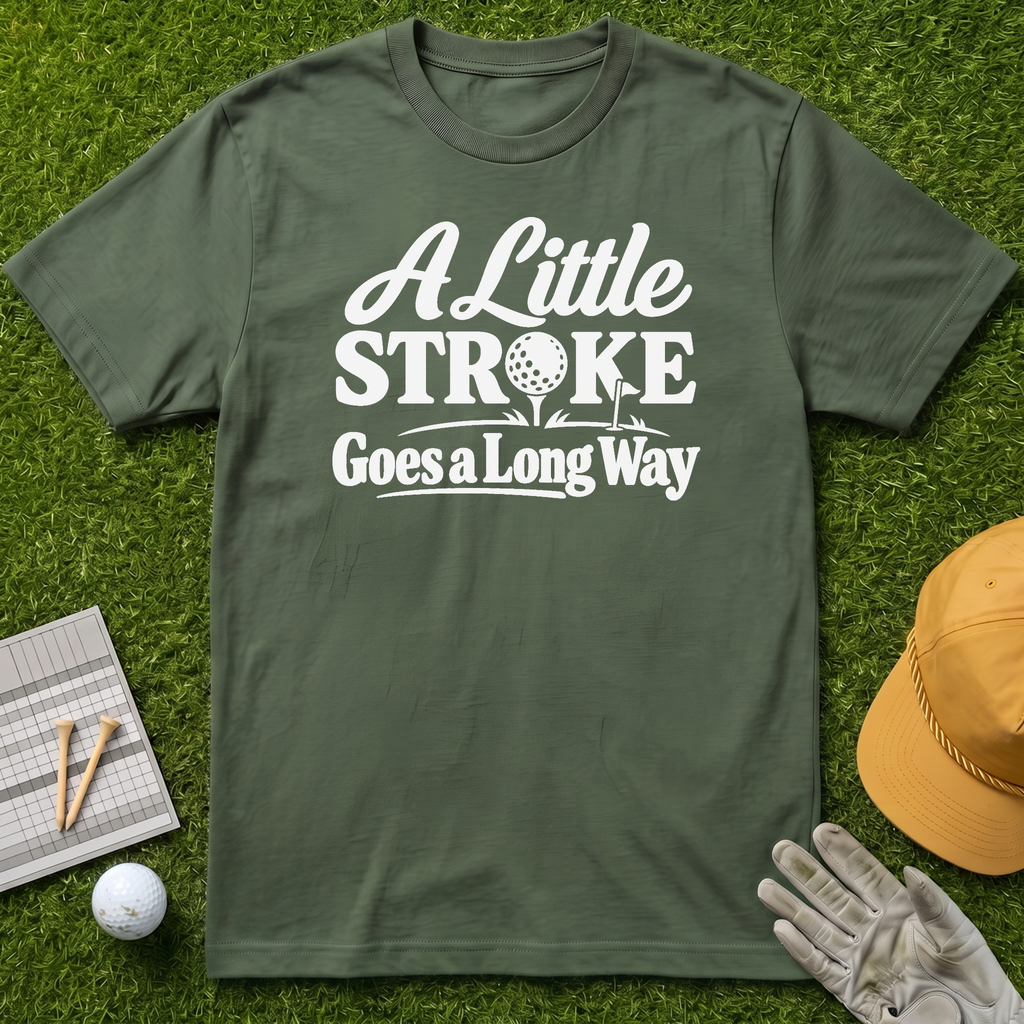 A Little Stroke Goes a Long Way - Military Green [BVS e2e624e7-9ecc-4d13-829e-002a81438279:0]