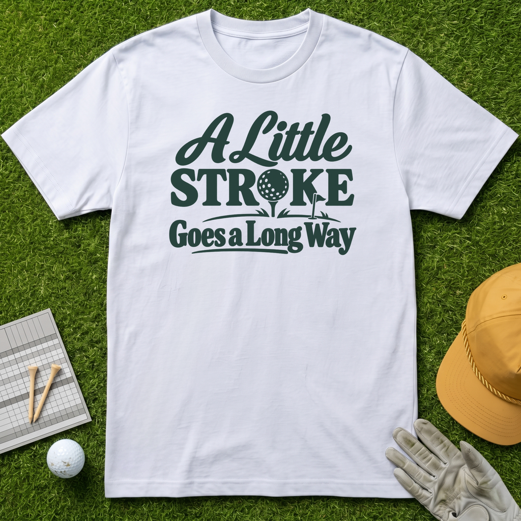 A Little Stroke Goes a Long Way - White [BVS e2e624e7-9ecc-4d13-829e-002a81438279:3]