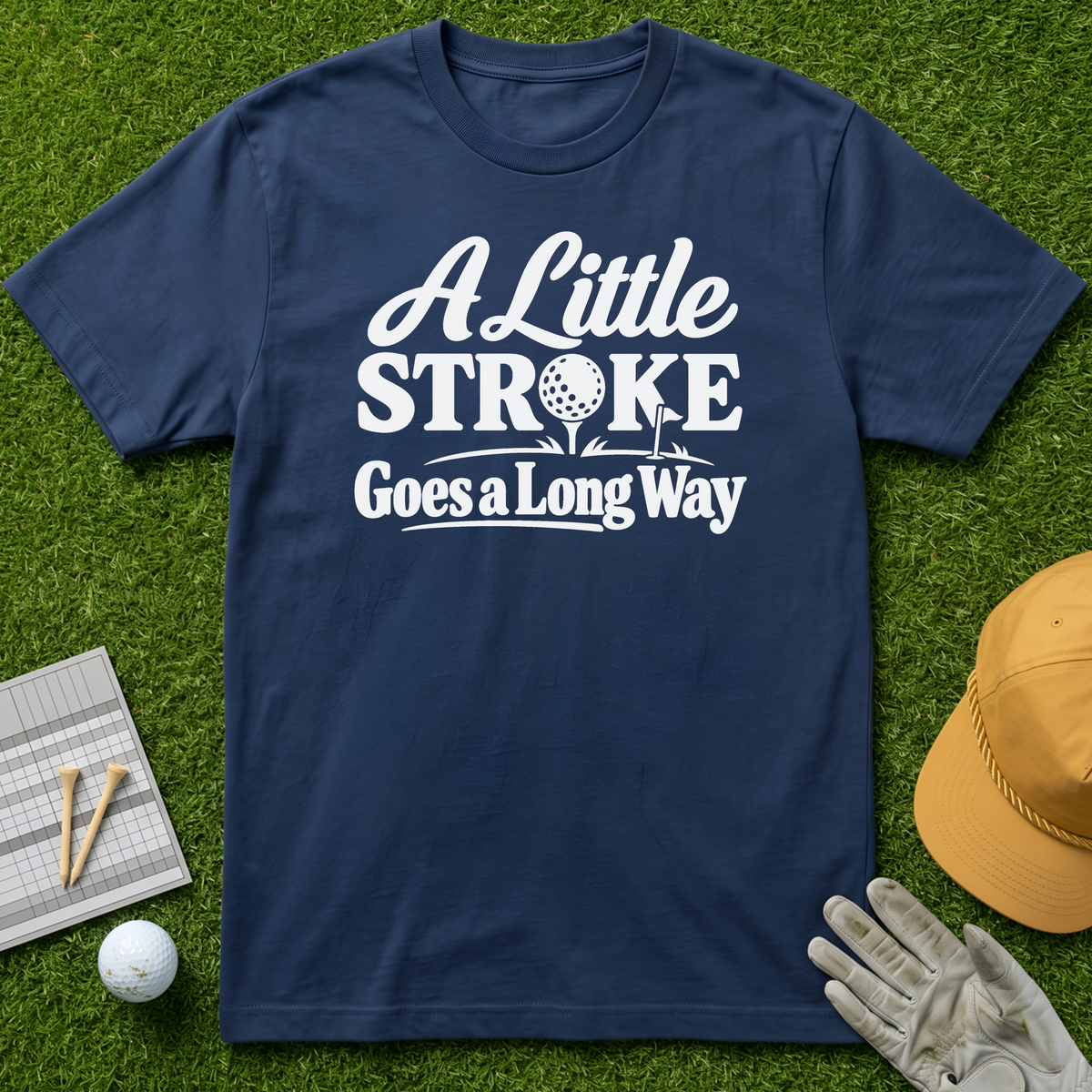 A Little Stroke Goes a Long Way - Navy [BVS e2e624e7-9ecc-4d13-829e-002a81438279:1]