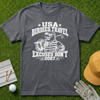 USA BIRDIES TRAVEL EXCUSES DON'T 2027 - Charcoal [BVS 1e5e9569-d23e-4c06-867e-df3afa06f99f:5]